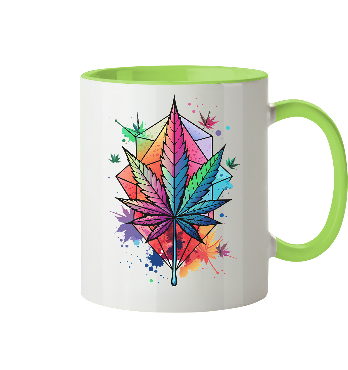 Color Leaf 2 - Tasse zweifarbig