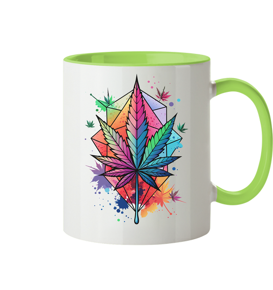 Color Leaf 2 - Tasse zweifarbig