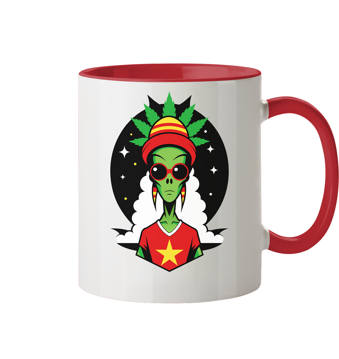 Alien - Tasse zweifarbig