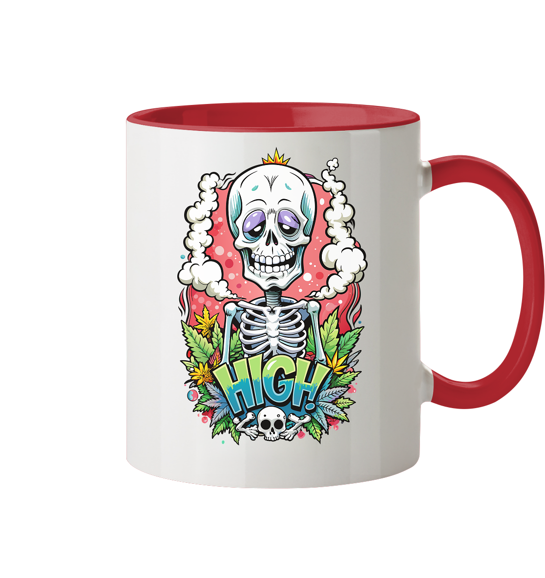 High Skelekton - Tasse zweifarbig