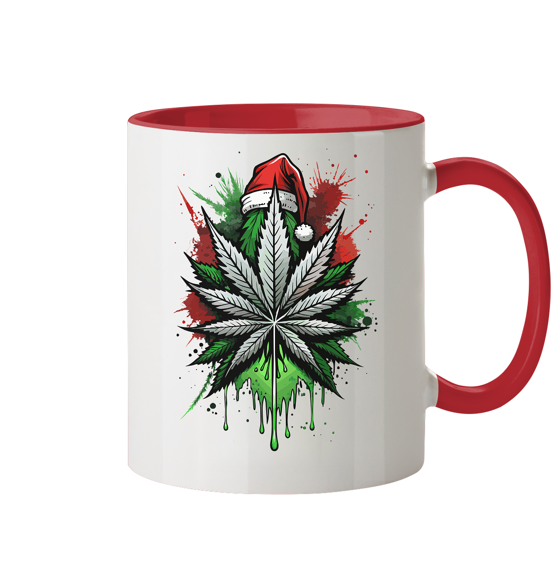 Cap Cannabis - Tasse zweifarbig