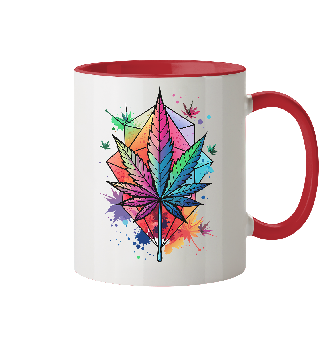 Color Leaf 2 - Tasse zweifarbig