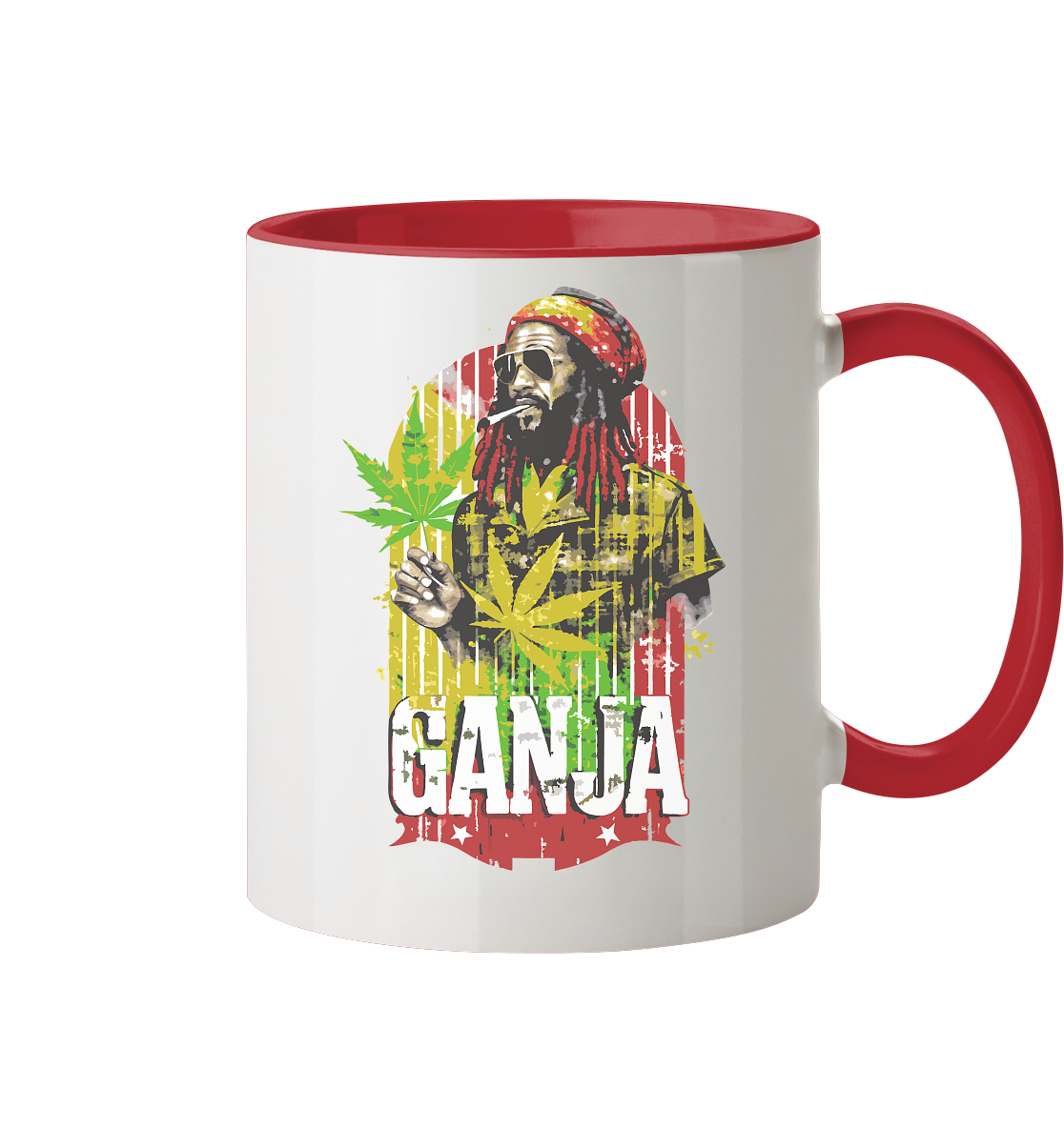 Ganja - Tasse zweifarbig