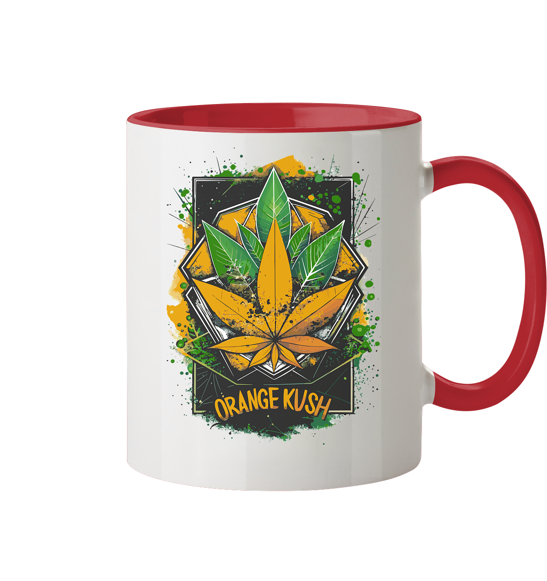 Orange Kush - Tasse zweifarbig