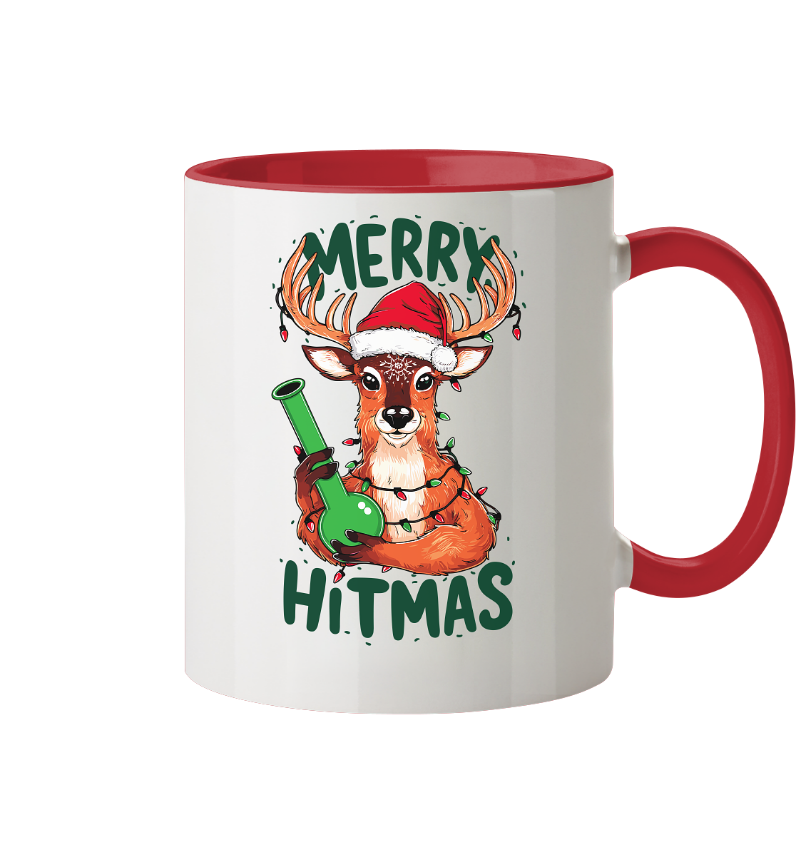 Bong Reindeer - Tasse zweifarbig