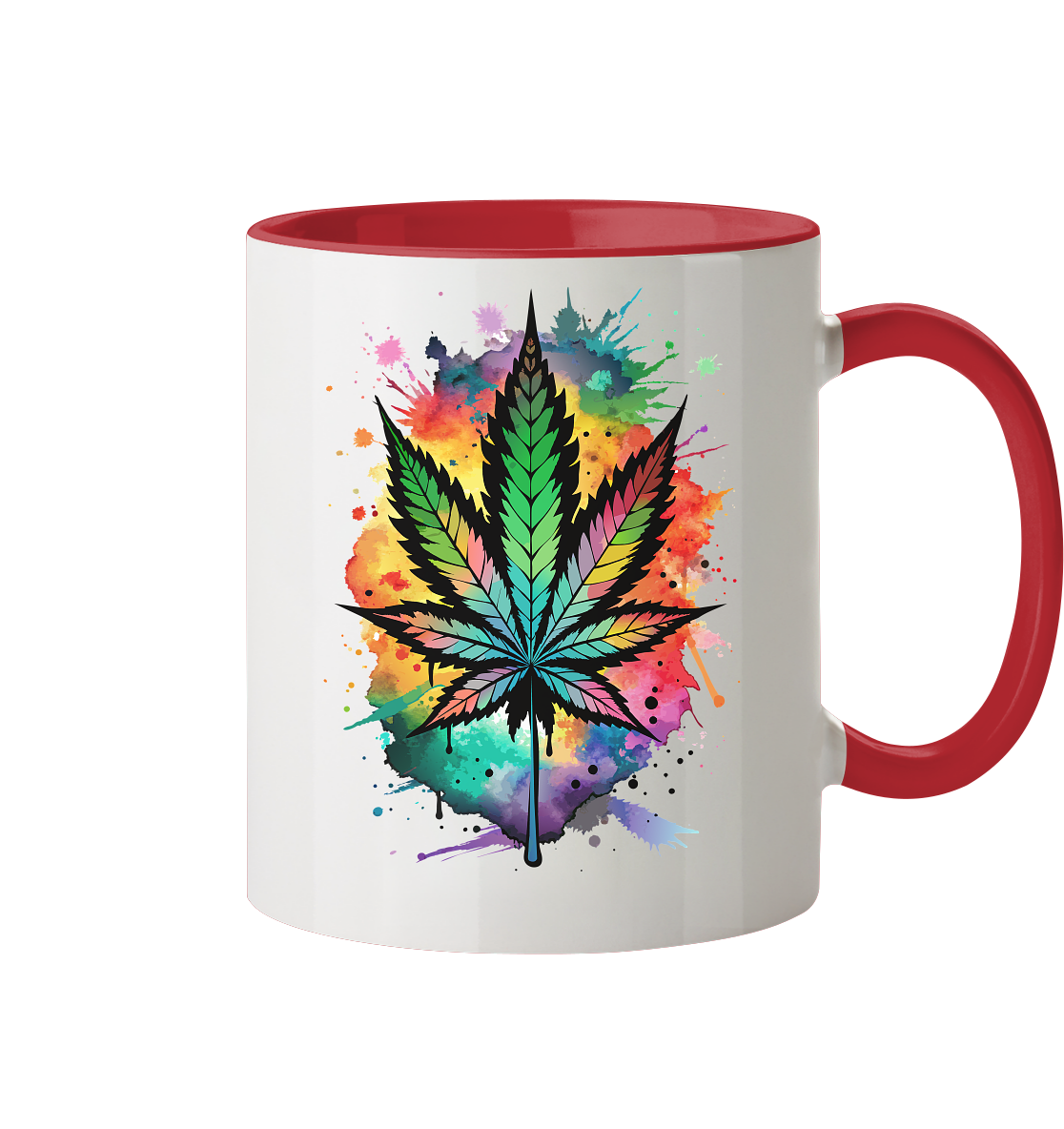 Color Leaf - Tasse zweifarbig