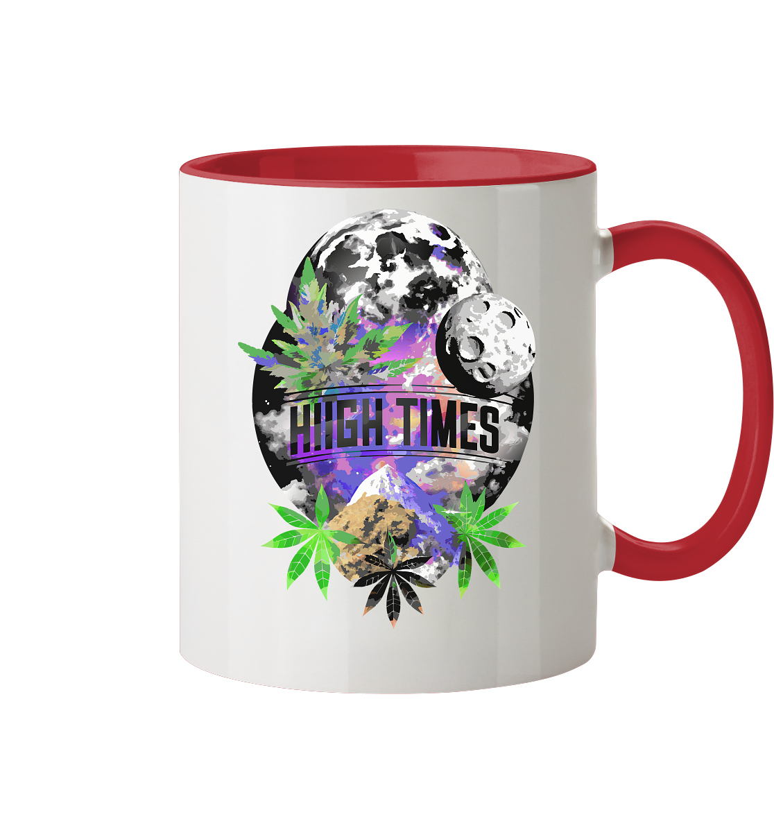 High Times Moon - Tasse zweifarbig