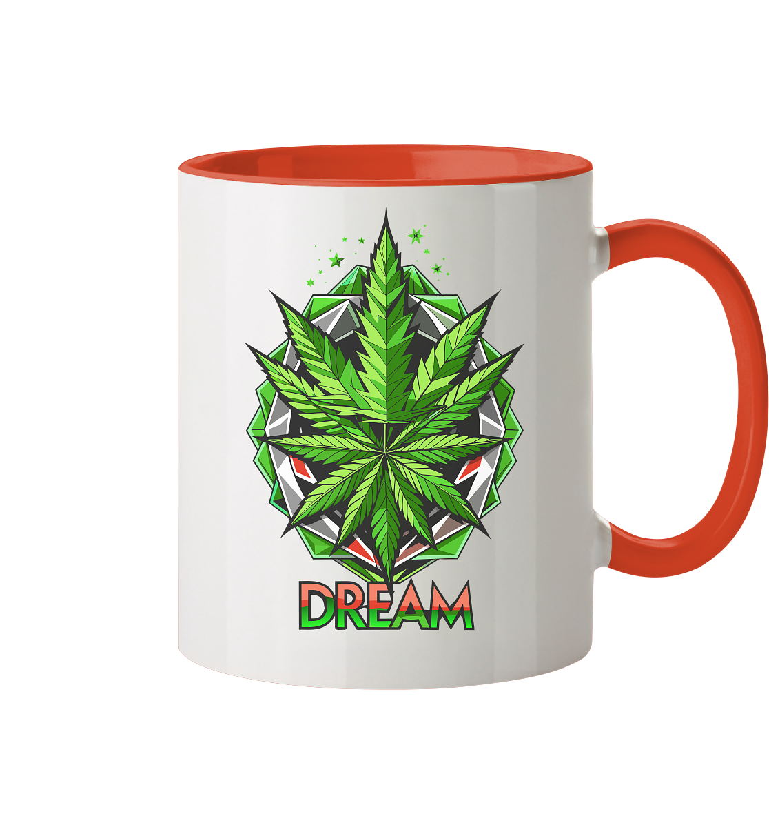 Dream Leaf - Tasse zweifarbig