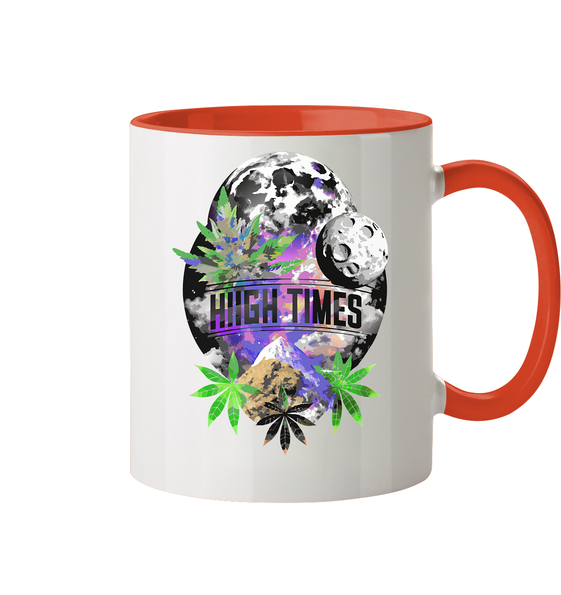 High Times Moon - Tasse zweifarbig