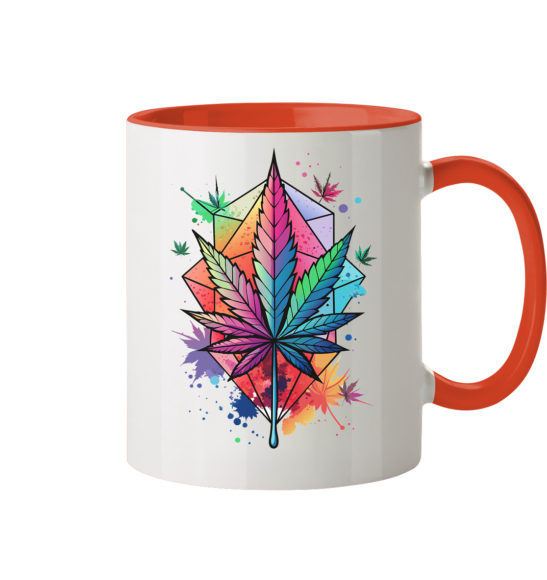 Color Leaf 2 - Tasse zweifarbig