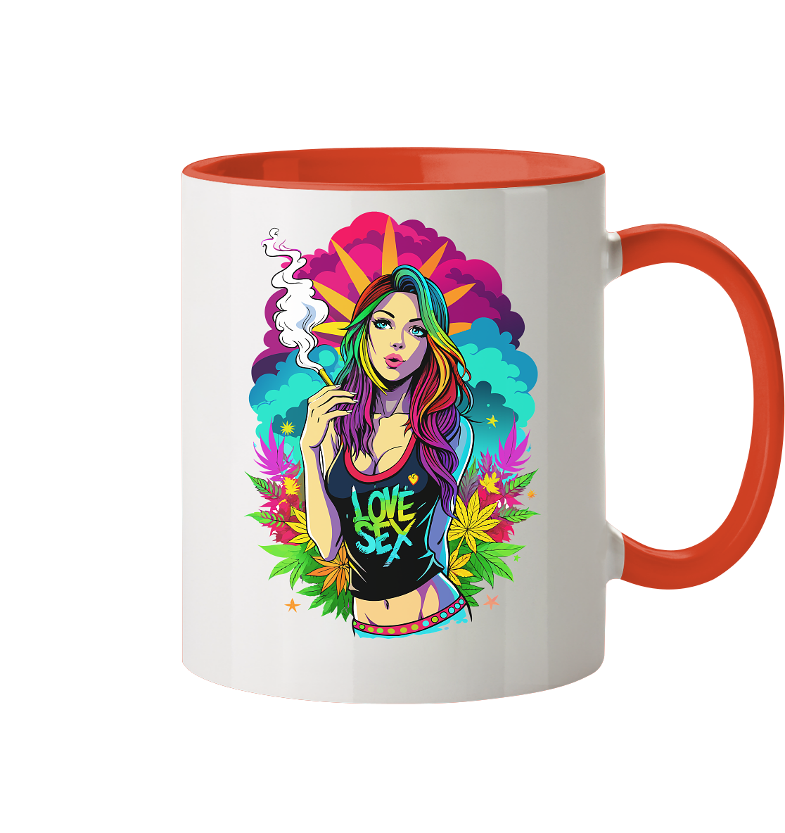 Love S#X - Tasse zweifarbig