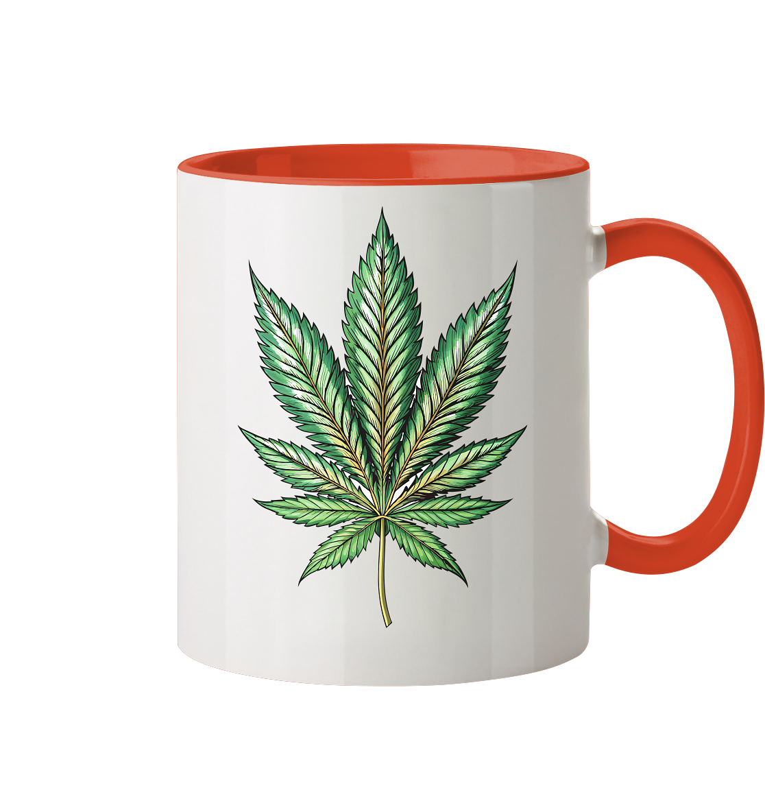 Leaf - Tasse zweifarbig