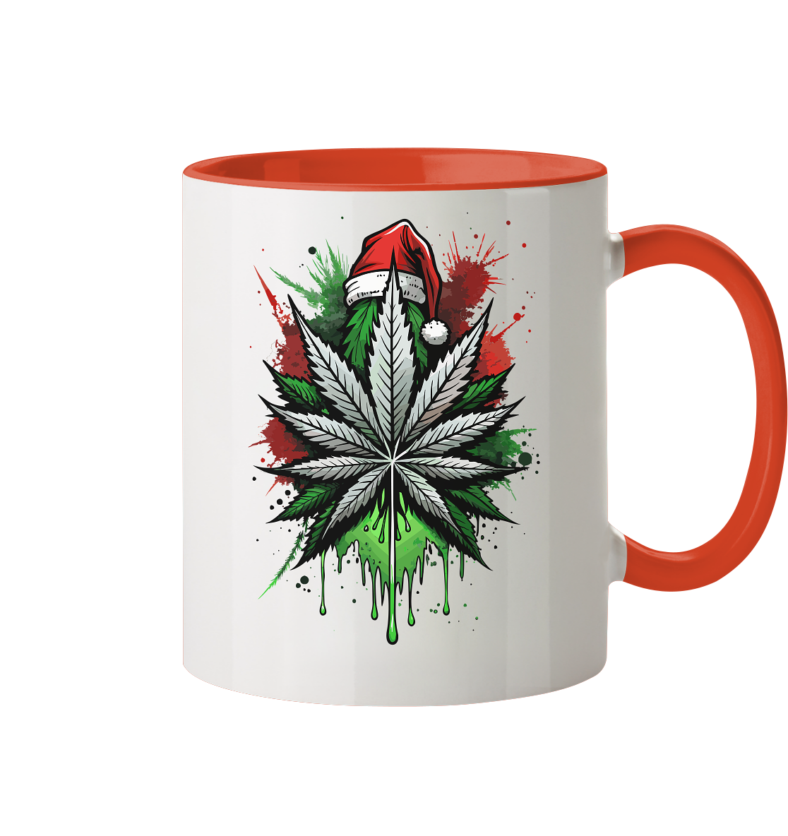 Cap Cannabis - Tasse zweifarbig