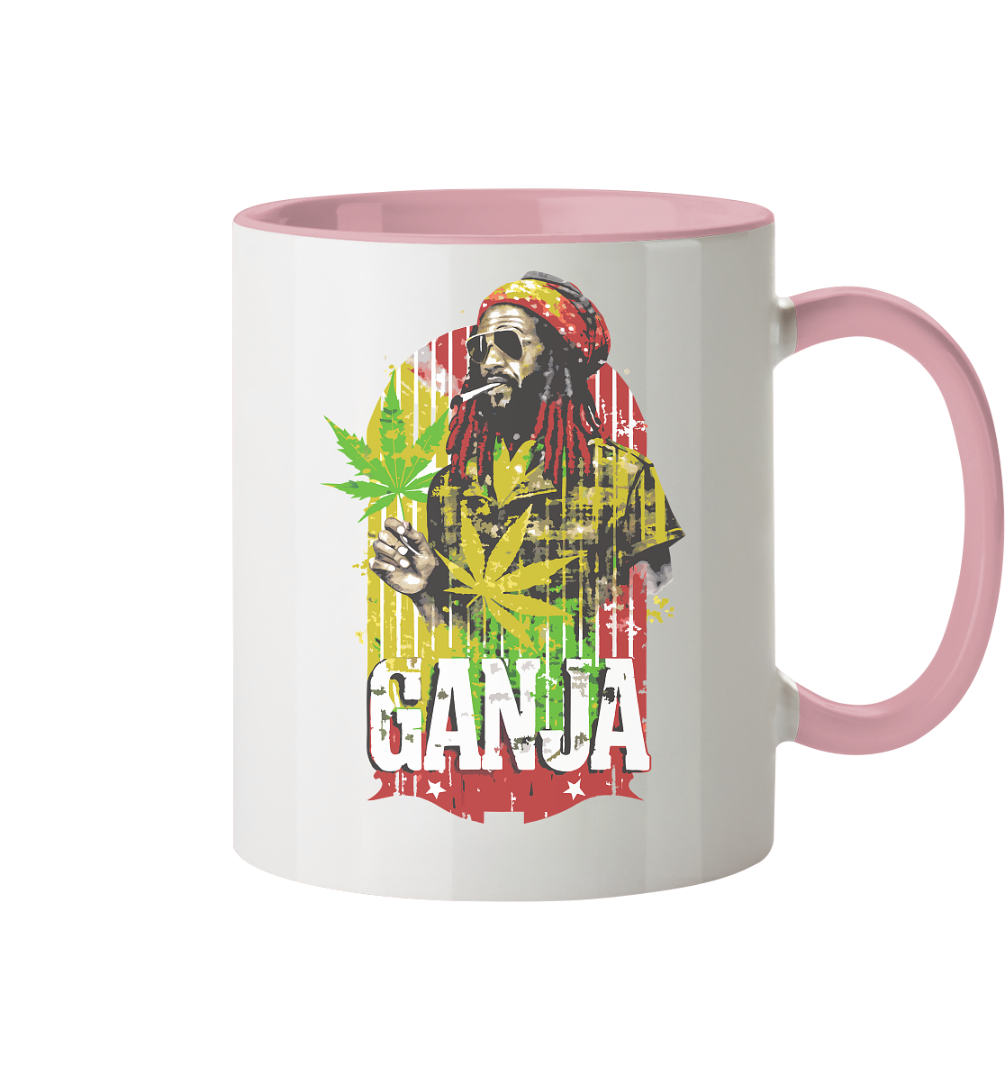 Ganja - Tasse zweifarbig