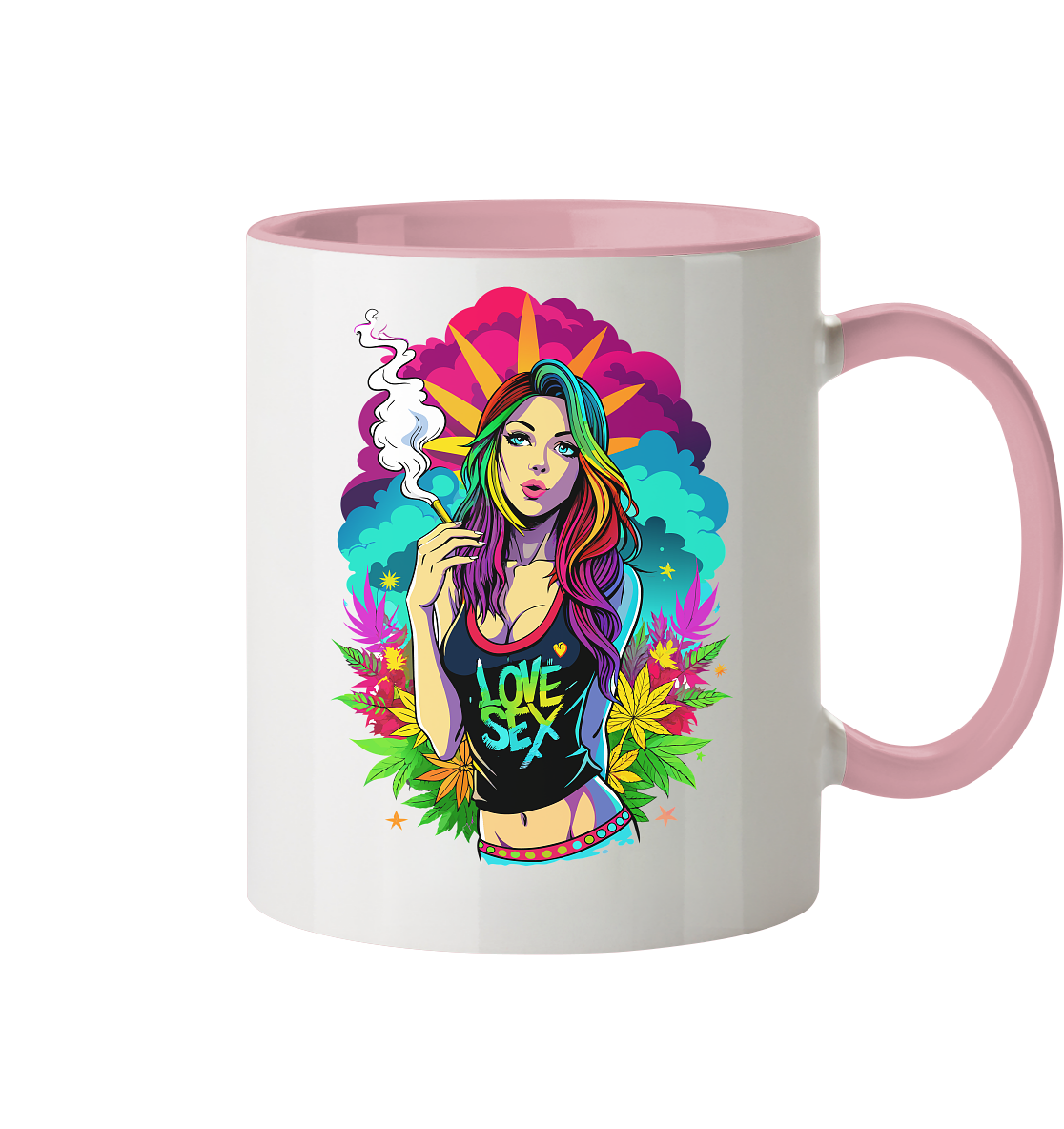 Love S#X - Tasse zweifarbig