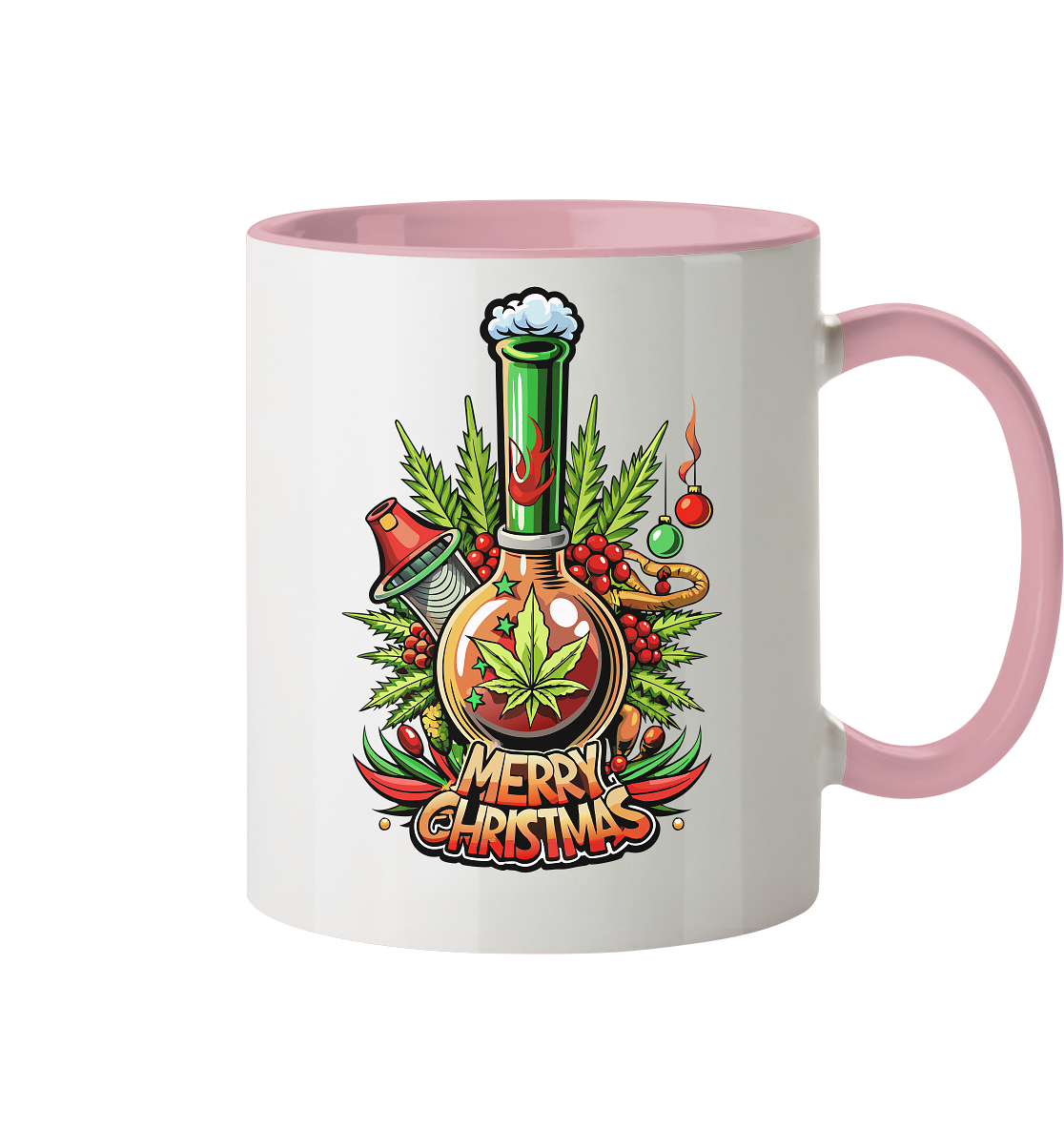Bong Christmas - Tasse zweifarbig