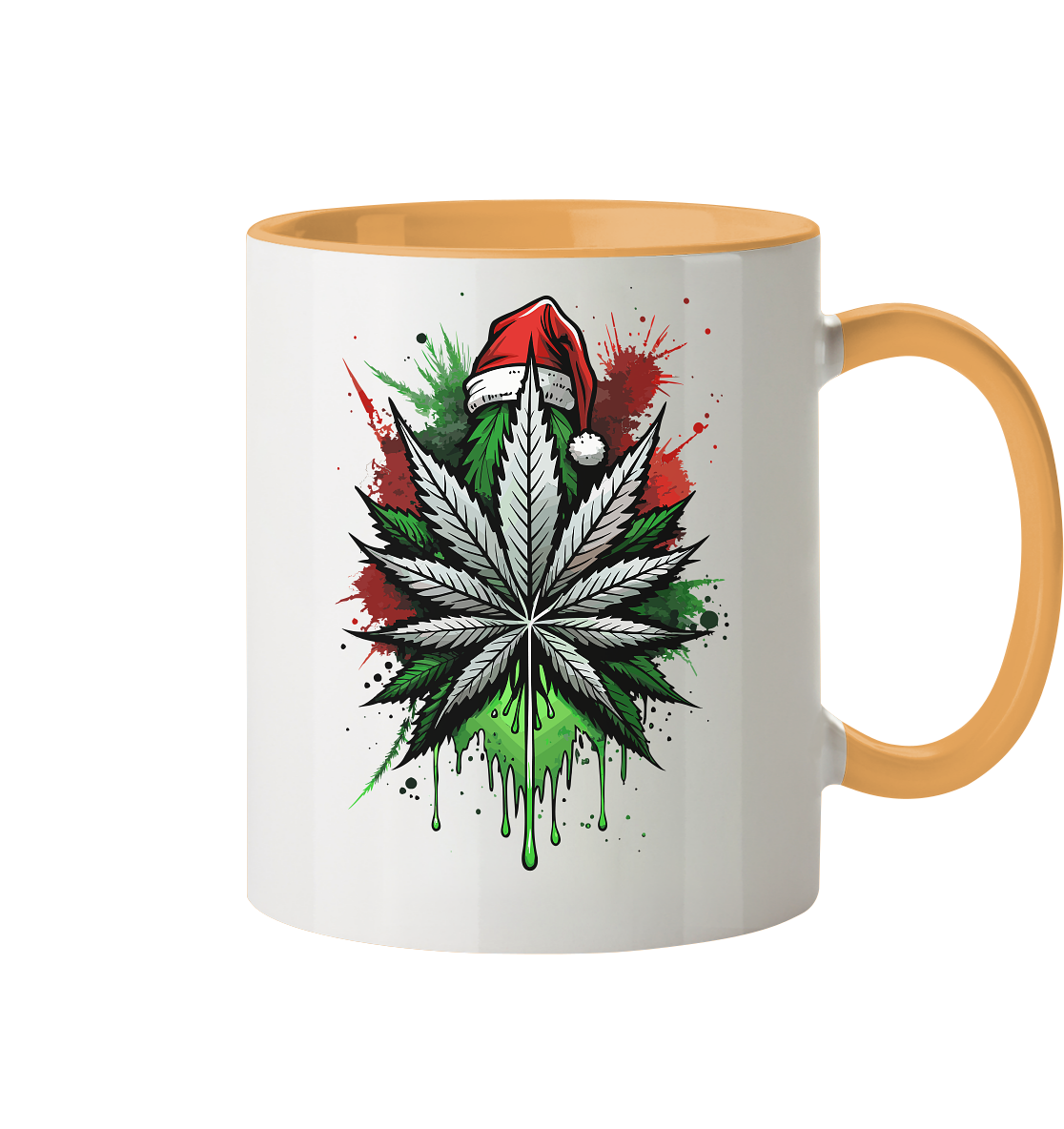 Cap Cannabis - Tasse zweifarbig