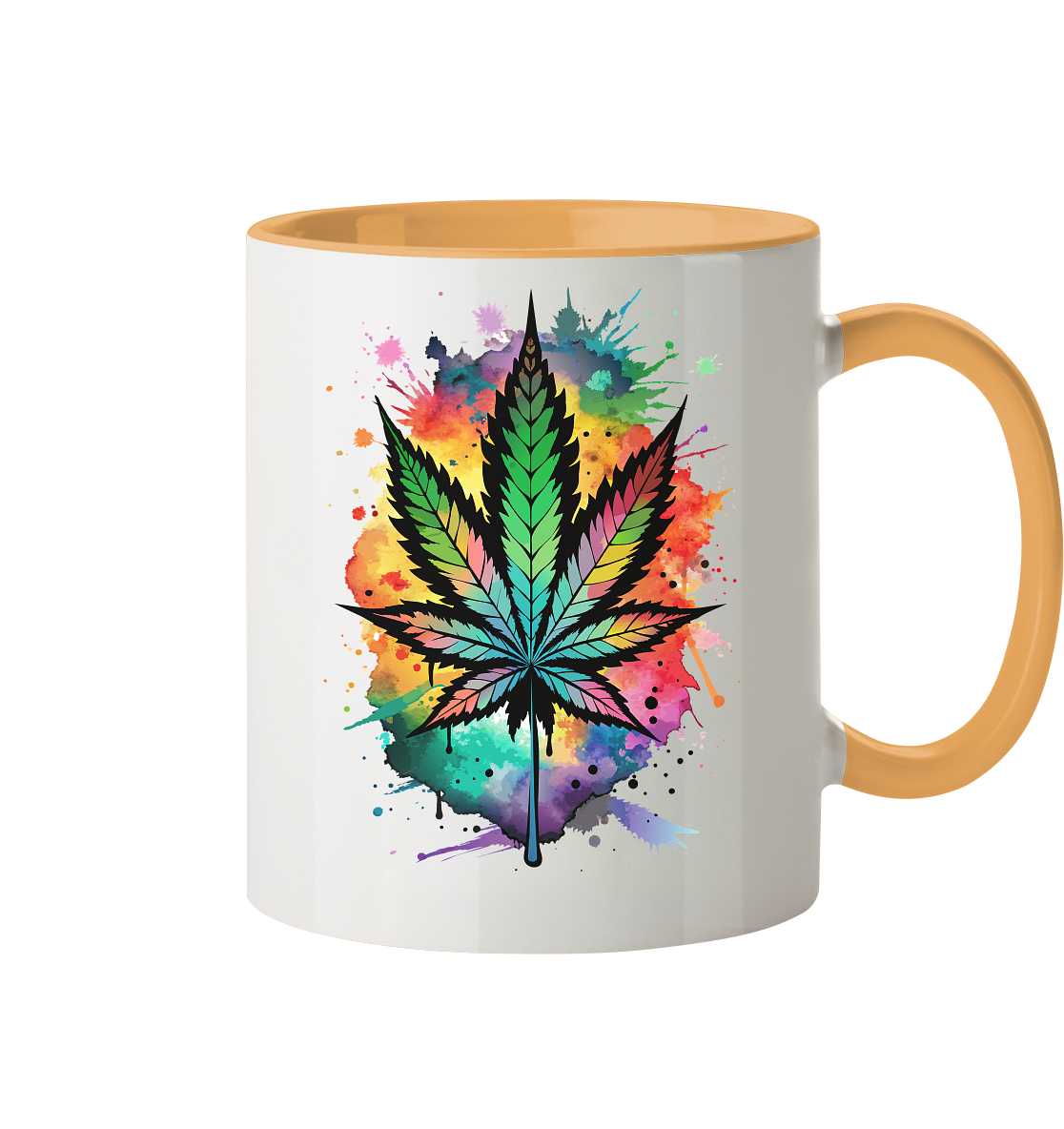 Color Leaf - Tasse zweifarbig