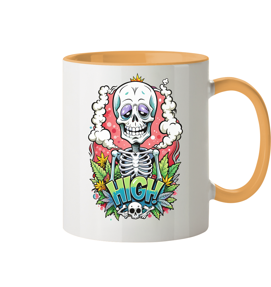 High Skelekton - Tasse zweifarbig