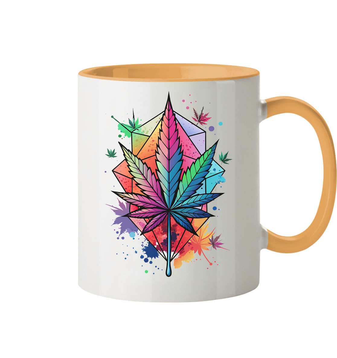 Color Leaf 2 - Tasse zweifarbig