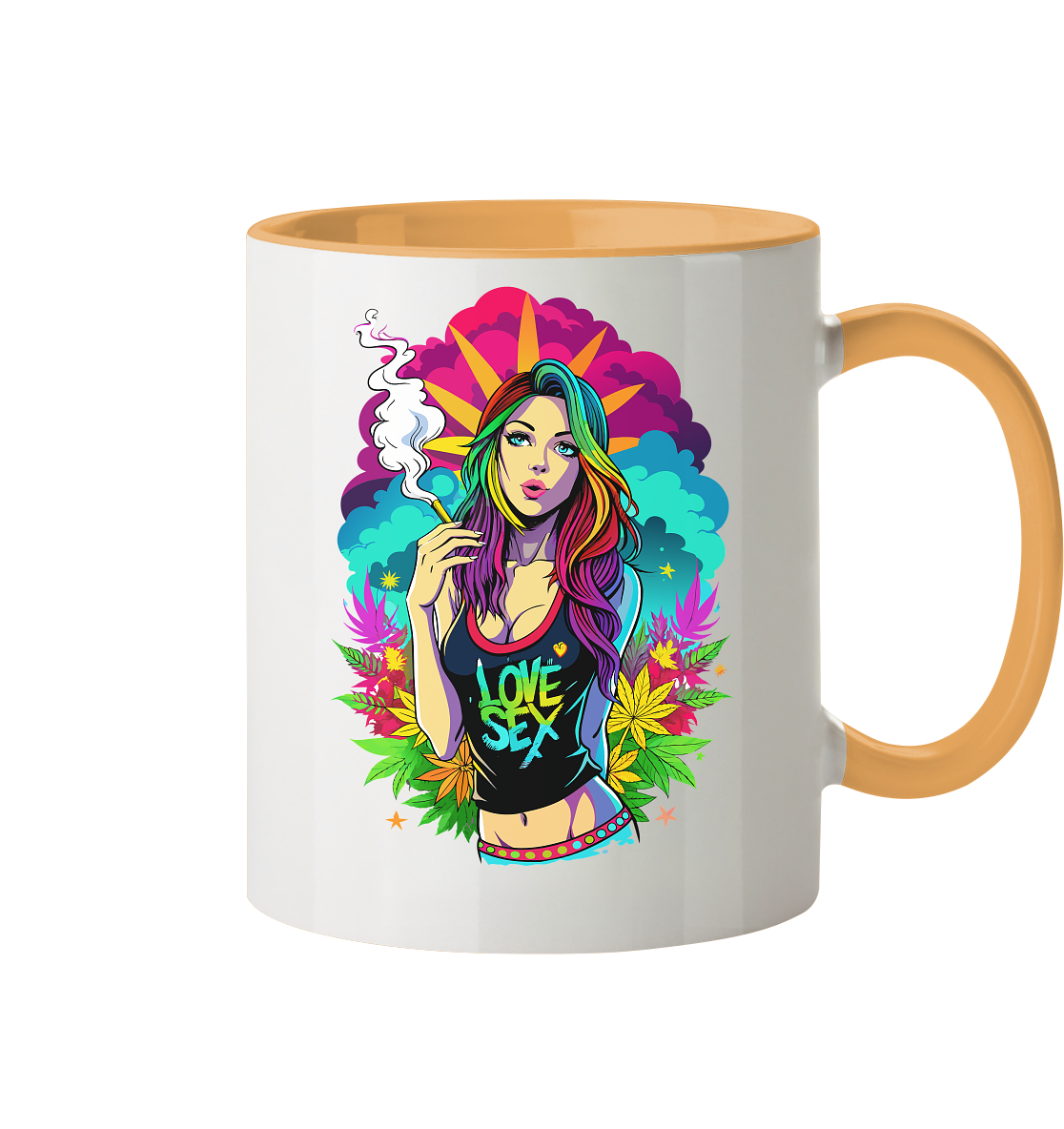 Love S#X - Tasse zweifarbig