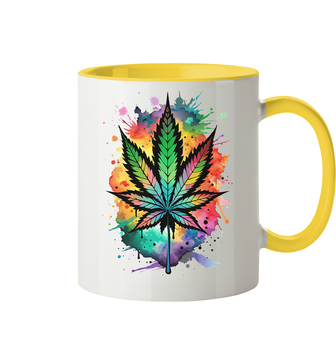 Color Leaf - Tasse zweifarbig