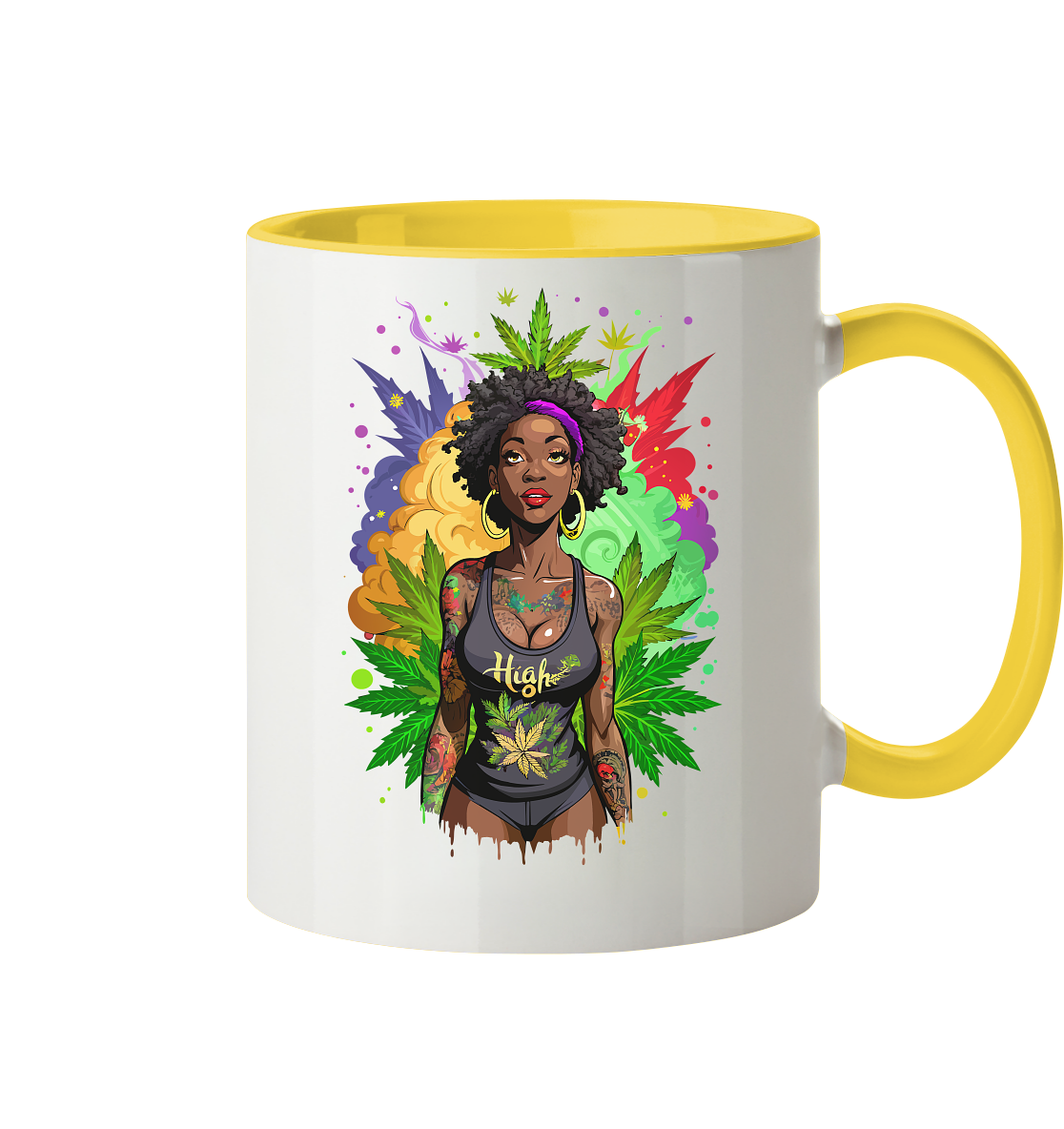 High Girl - Tasse zweifarbig