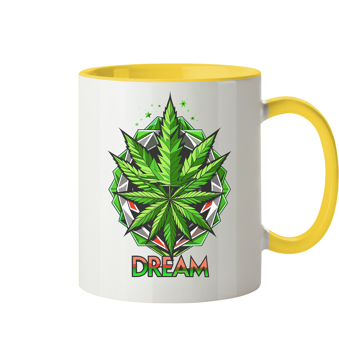 Dream Leaf - Tasse zweifarbig