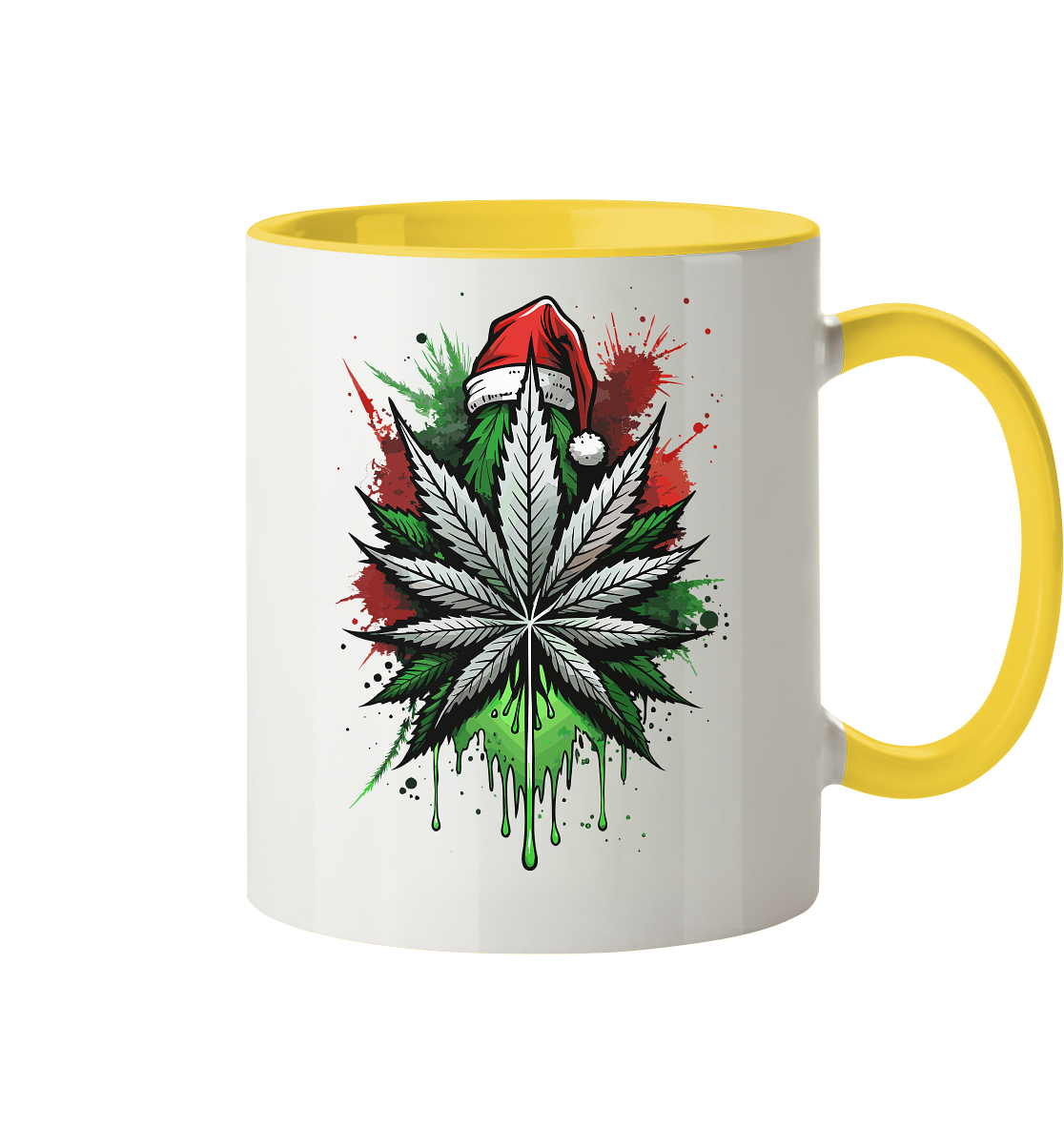 Cap Cannabis - Tasse zweifarbig