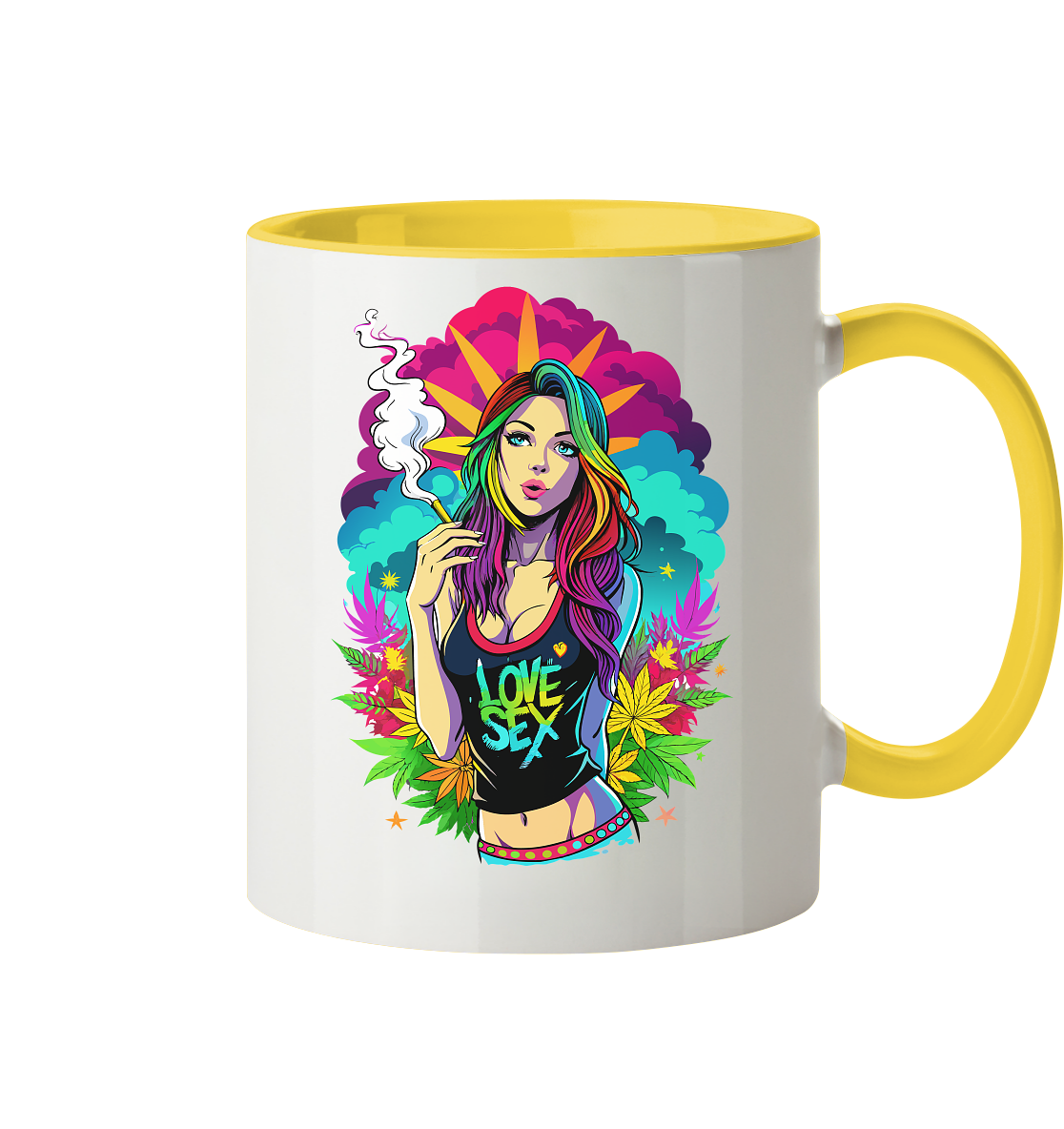 Love S#X - Tasse zweifarbig