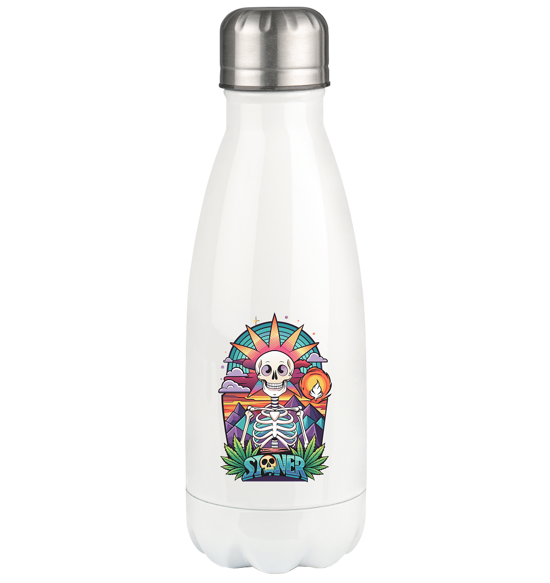 Color Stoner Skeleton - Thermoflasche 350ml