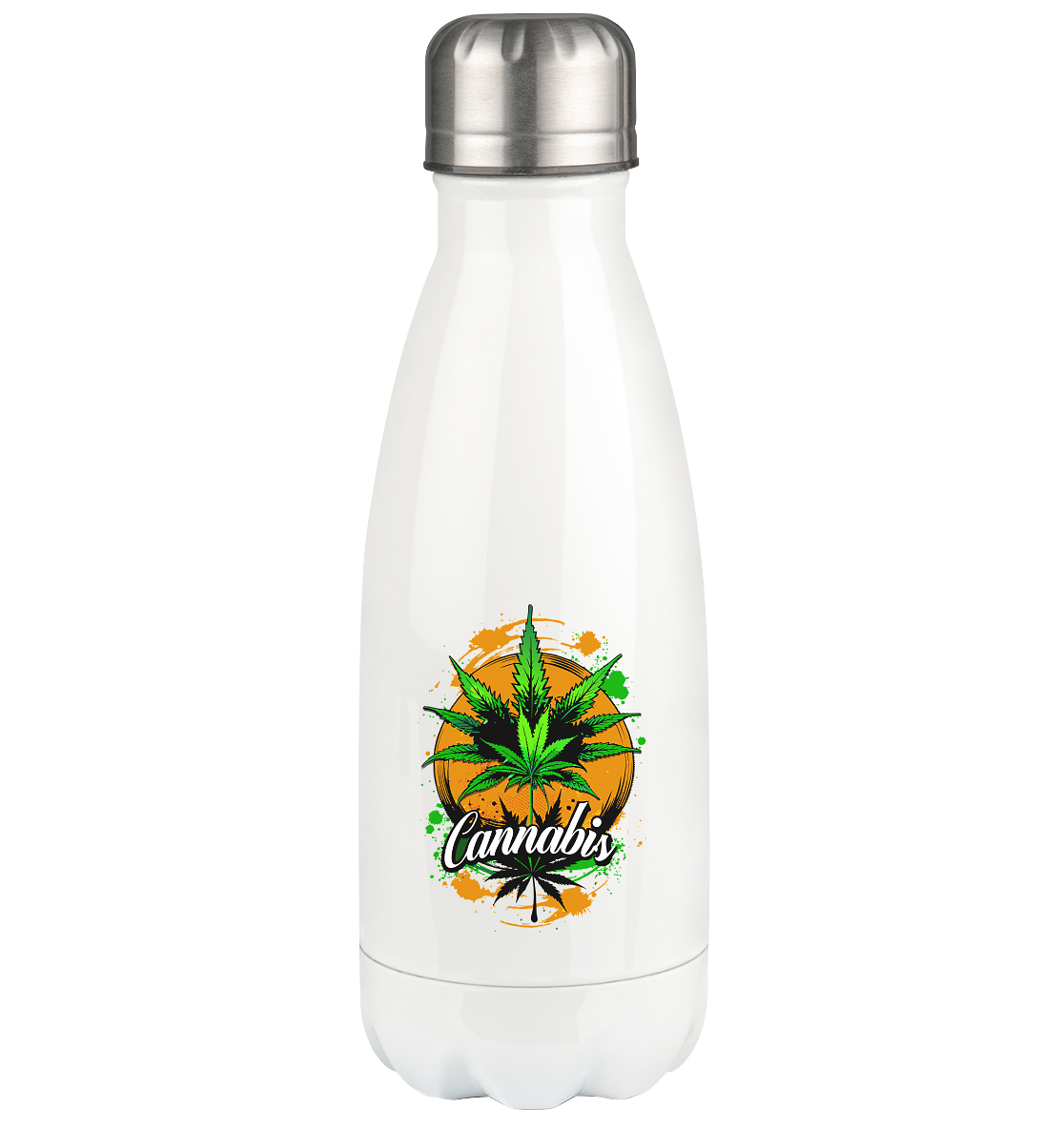 Orange Cannabis - Thermoflasche 350ml