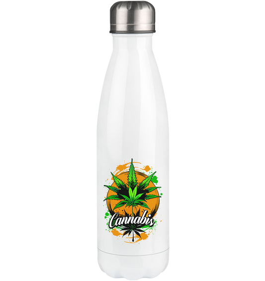 Orange Cannabis - Thermoflasche 500ml