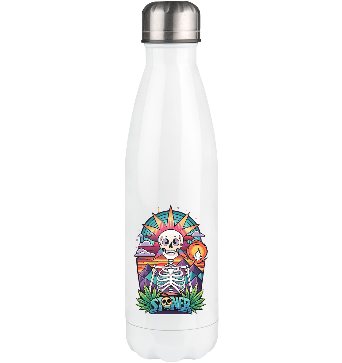 Color Stoner Skeleton - Thermoflasche 500ml