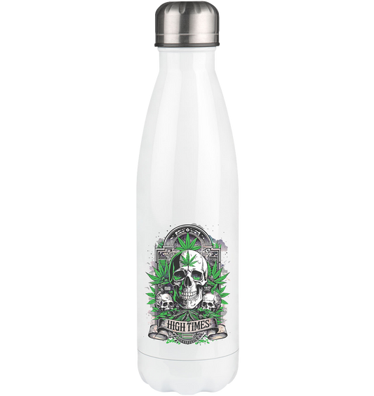 High Times Skull Green - Thermoflasche 500ml