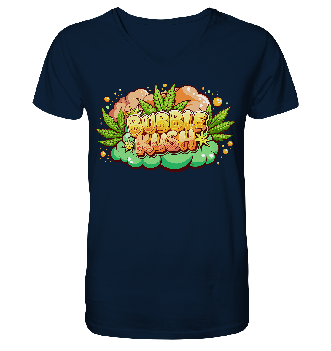 Bubble Kush - Gentlemen V-Neck Shirt