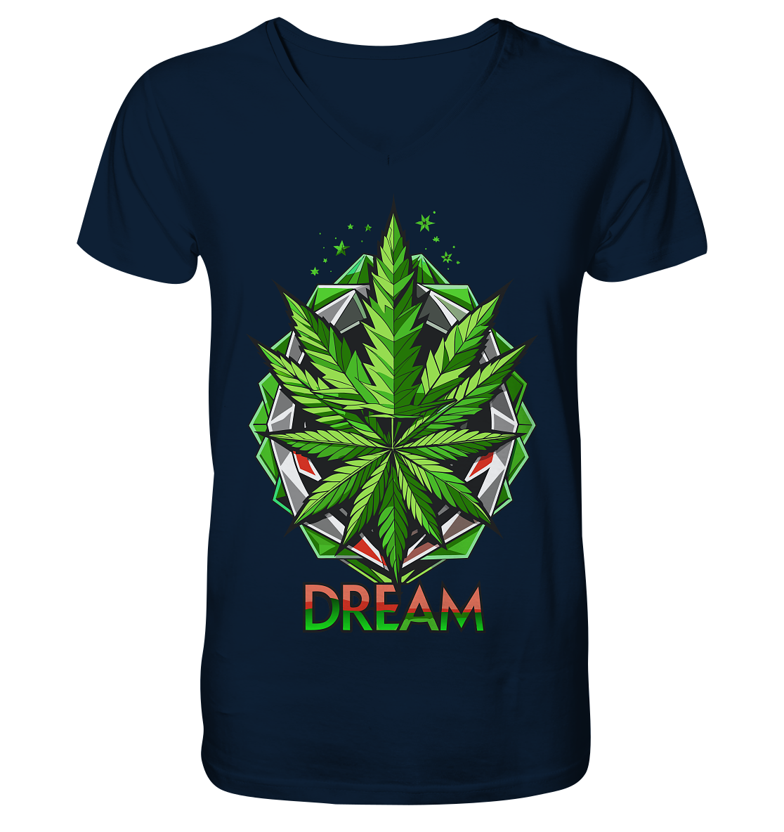 Dream Leaf - Gentlemen V-Neck Shirt