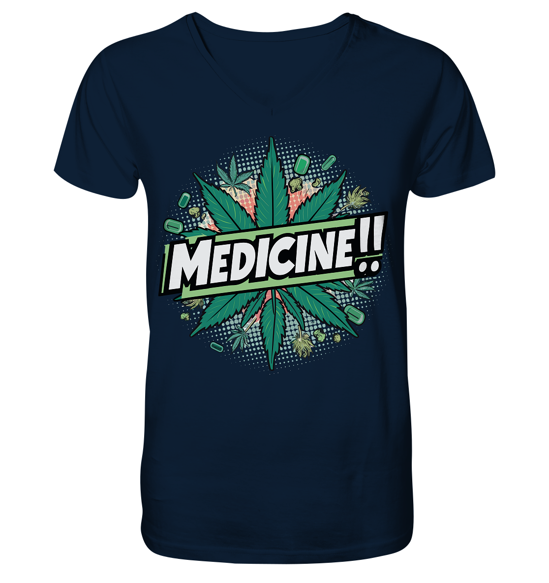 Medicine - Gentlemen V-Neck Shirt