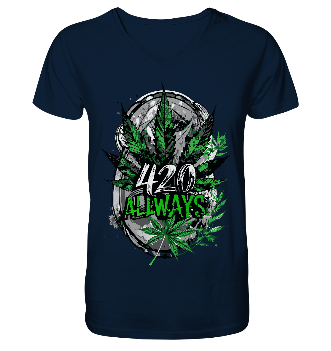 420 Always - Gentlemen V-Neck Shirt