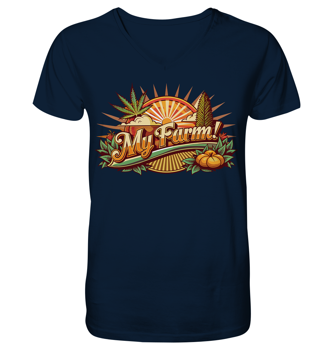 My Farm - Gentlemen V-Neck Shirt