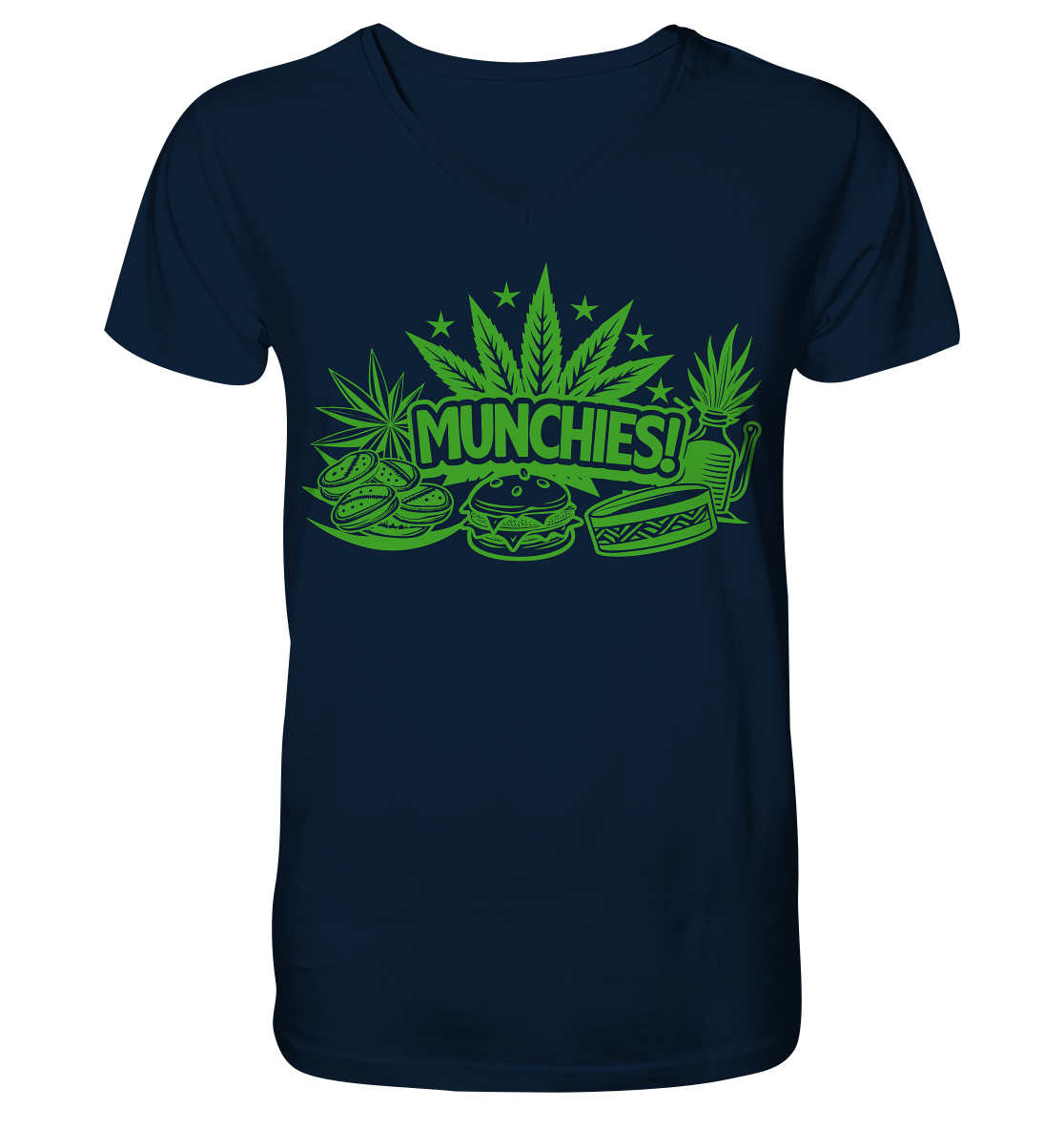 Munchies - Gentlemen V-Neck Shirt