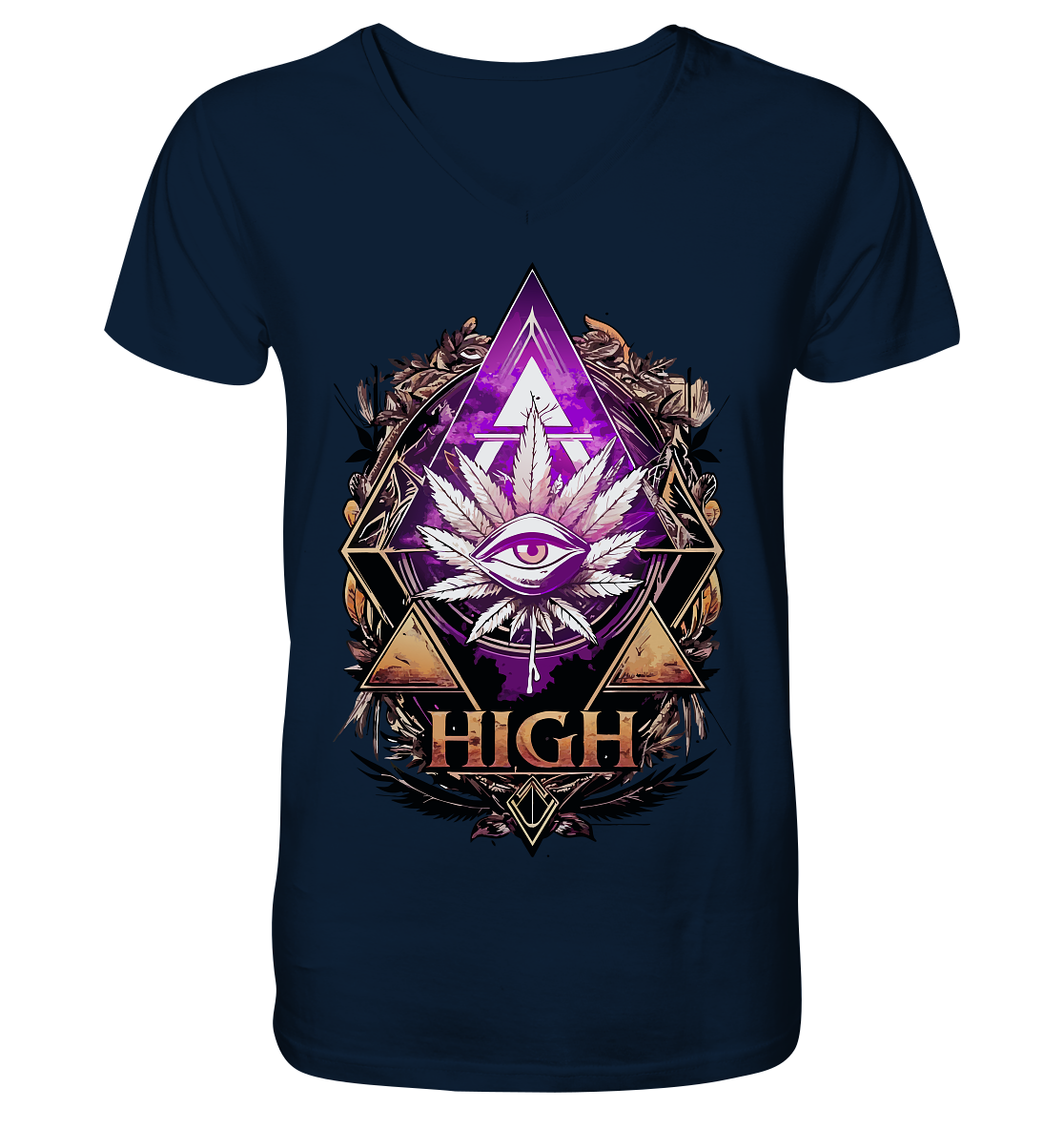 High - Gentlemen V-Neck Shirt