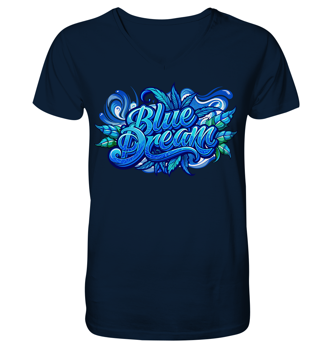 Blue Dream - Gentlemen V-Neck Shirt