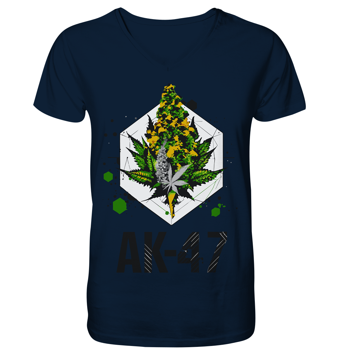 AK 47 - Gentlemen V-Neck Shirt