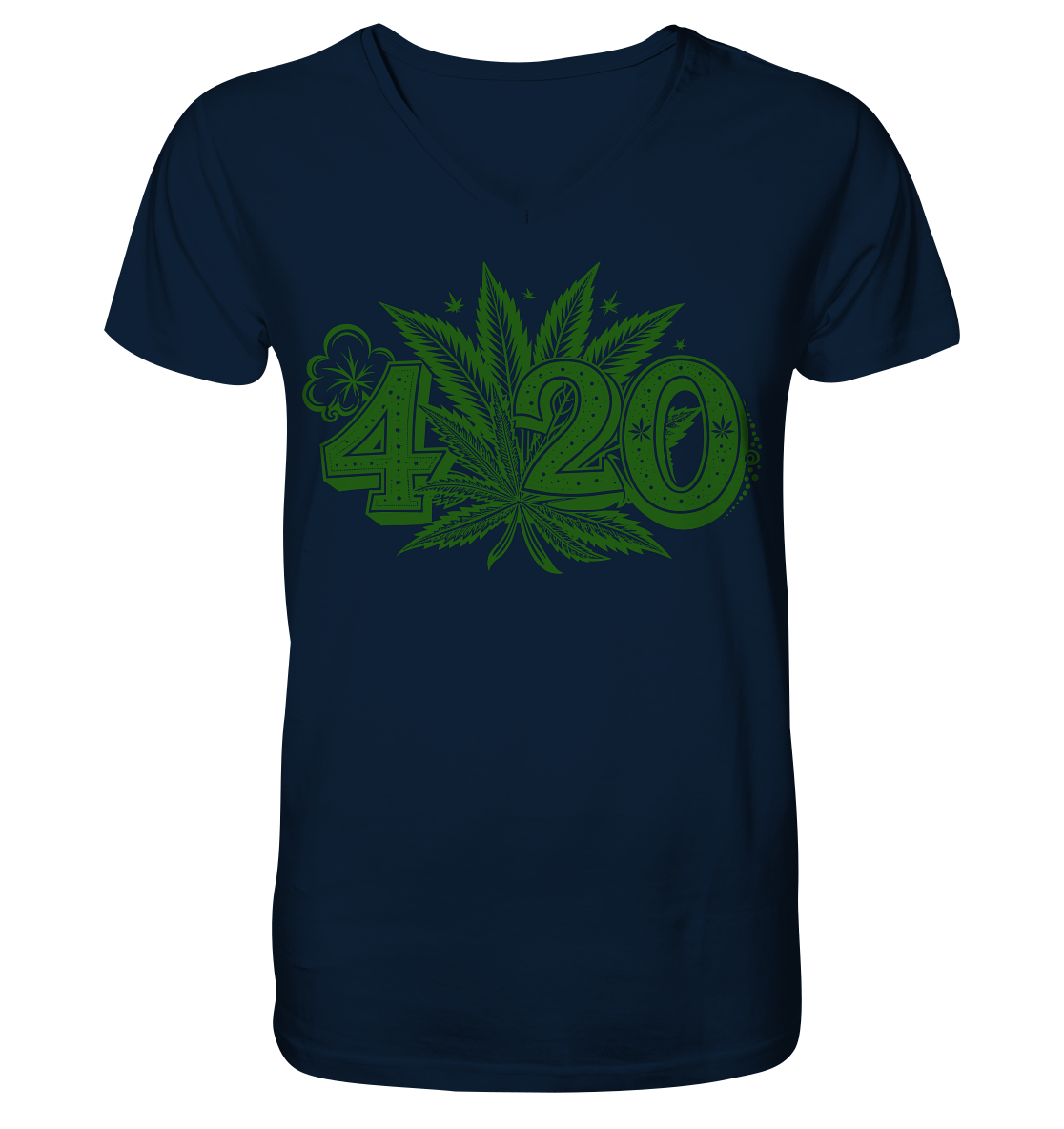 420 - Gentlemen V-Neck Shirt