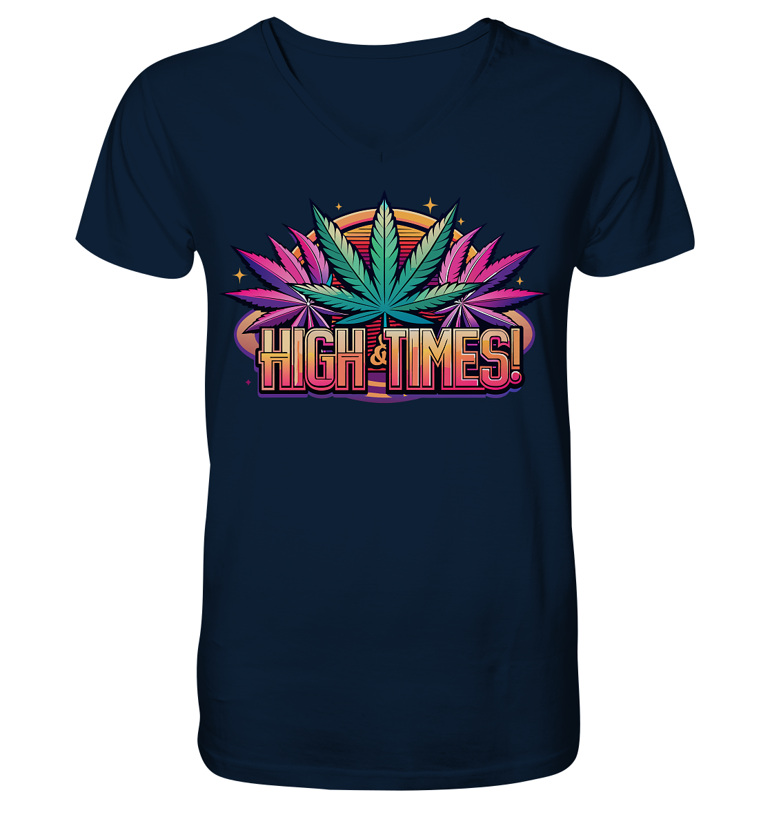 High Times Ufo - Gentlemen V-Neck Shirt