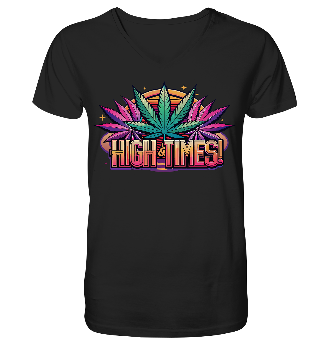 High Times Ufo - Gentlemen V-Neck Shirt