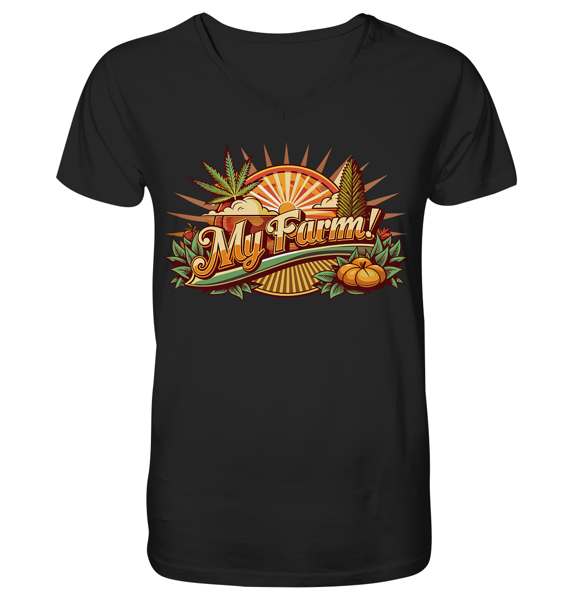 My Farm - Gentlemen V-Neck Shirt