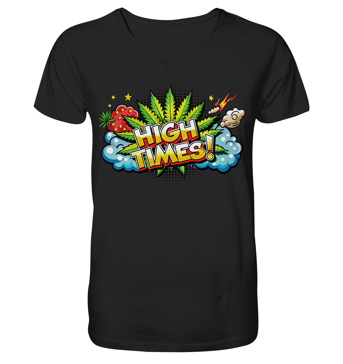 High Times - Gentlemen V-Neck Shirt