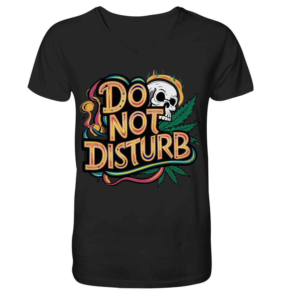 Do Not Disturb - Gentlemen V-Neck Shirt